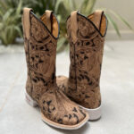 BOTA TEXANA LASER CAVALO E NOSSA SENHORA