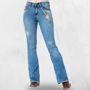 Calça Jeans Flare Zenz Origem Raio