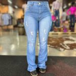 Calça Feminina Faraya Jeans Claro Ref.534