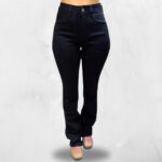 Calça Jeans Feminina Tex Team Preta