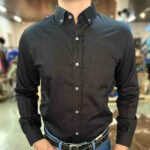 Camisa M/L Laço Forte Preto