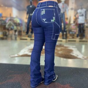 Calça Fem Tex Team Carpinteira Bordada Verde