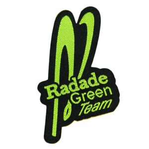 Adesivo Para Chapéu Radade Verde Neon