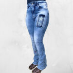 Calça Jeans Feminina Tex Team Brilho