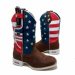 BotaFaca Americana
                                    - Couro Cano Americano Tradicional | Couro Gáspea Crazy Horse Nescau | Bainha Americana