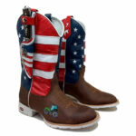 BotaFaca Americana
                                    - Cano Americano | Gáspea Couro Crazy Horse Nescau | Com Trator | Bico Redondo