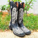 Bota Texana Feminina Goyazes Dallas Preto