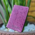 Carteira Porta Cartão Goyazes Avestruz