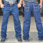 COMBO CASAL CALÇA TEX TEAM BORDADA RED