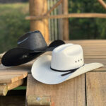 COMBO 02 CHAPÉU MUNDIAL AMERICANO BASIC - BRANCO E PRETO