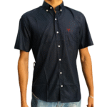 Camisa Manga Curta Gross Hunter - Azul Marinho