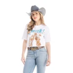 T Shirt Maxi Blue Barn Zenz Western Farmer