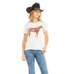 T Shirt Estrela Zenz Western Coastal Cowgirl