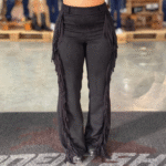 Calça Feminina Turkese Franja Shania