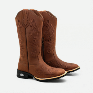 Bota Feminina Texana Mustang Brown