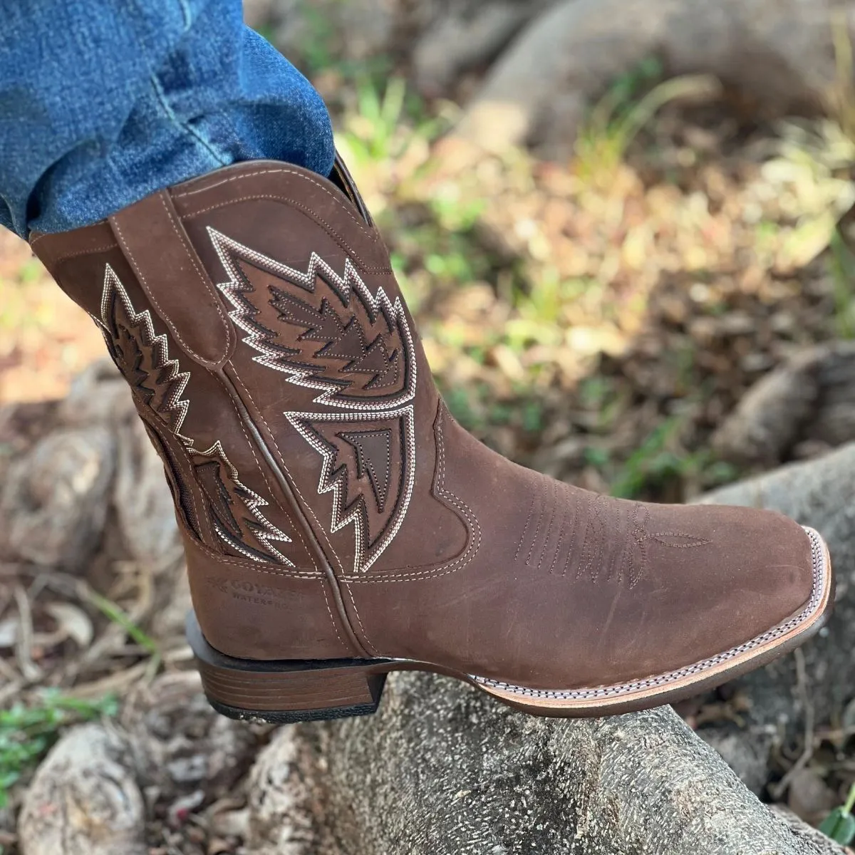 Bota Masculina Goyazes Oil Lisa Café - Imagem 4