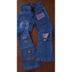 Jeans Western Usa Poker Cowgirl