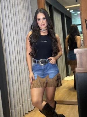 Saia Franjas West Dust