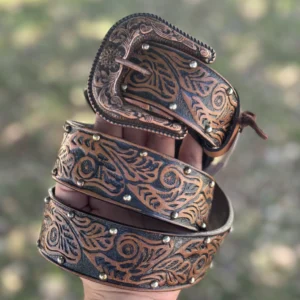 Cinto Horse marrom tradicional