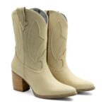 Bota couro coral Lyard