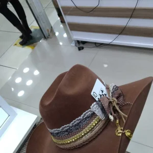 CHAPÉU WESTERN LUXO DIAMANTE