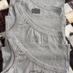 Regata nulla manga cinza fendi