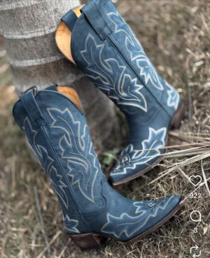 BOTA BONAZUS WESTERN DE COURO