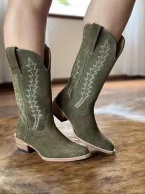 BOTA DE COURO WESTERN PEGA BOOTS BONAZUS